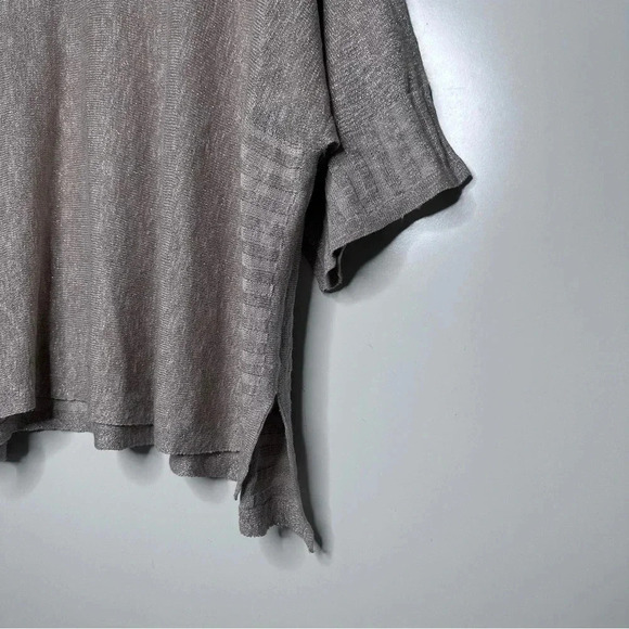 Anthropologie Alicia Shimmer Poncho Sweater Size Medium - Picture 8 of 11